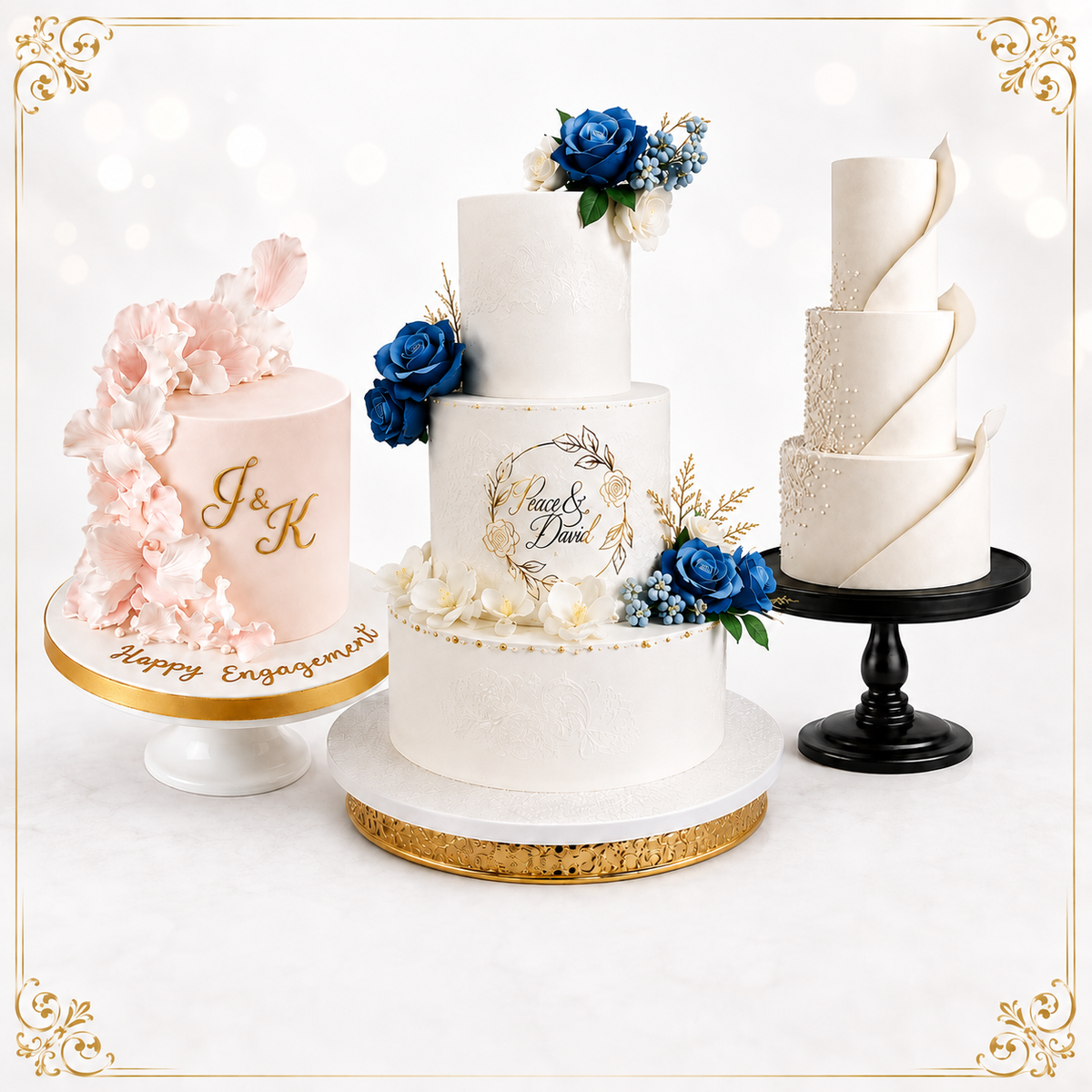 Wedding & Engagement Cakes cake