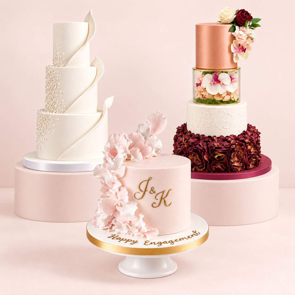 Wedding & Engagement Cakes cake
