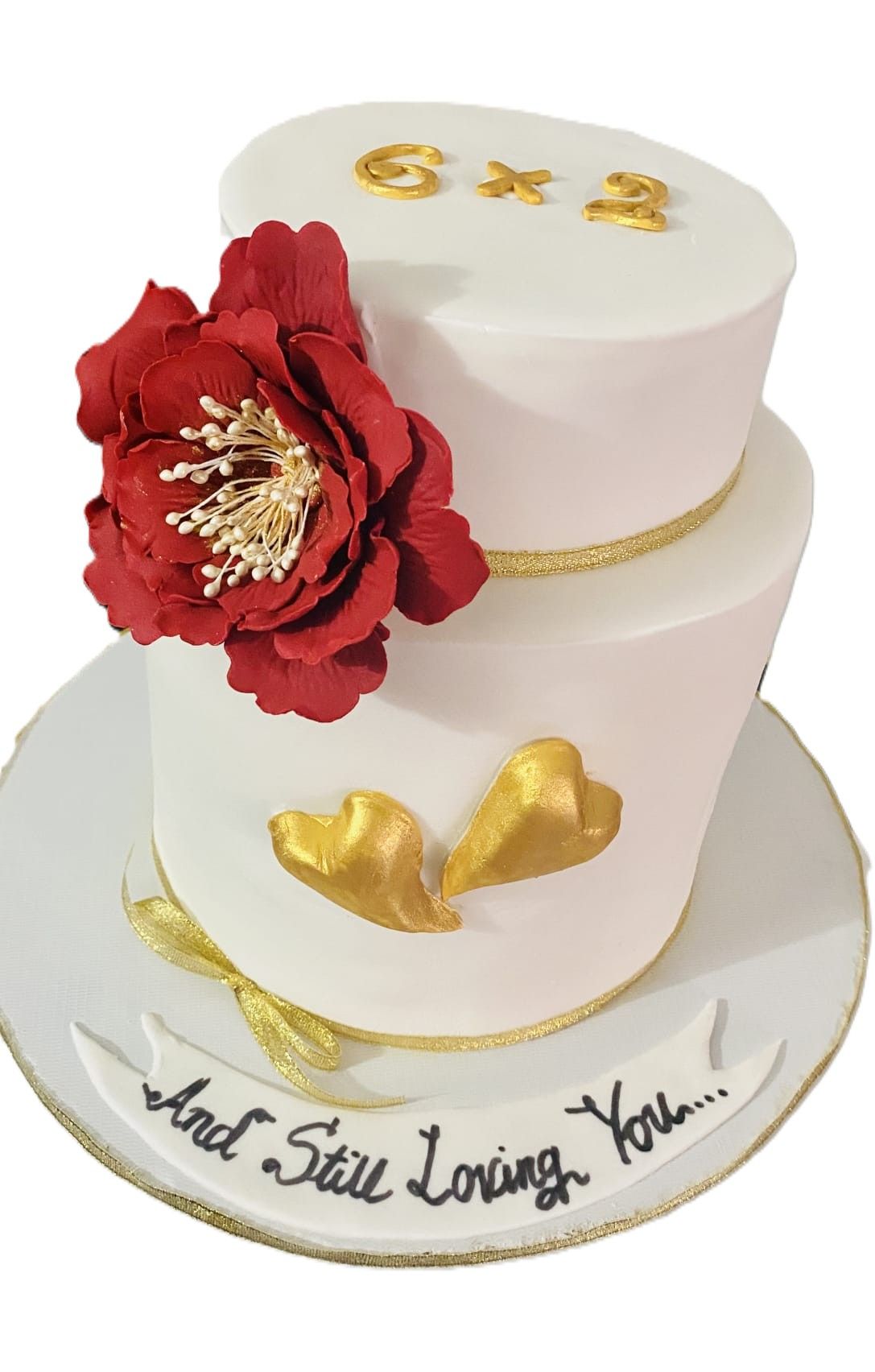Anniversary Tiered Celebration Cake
