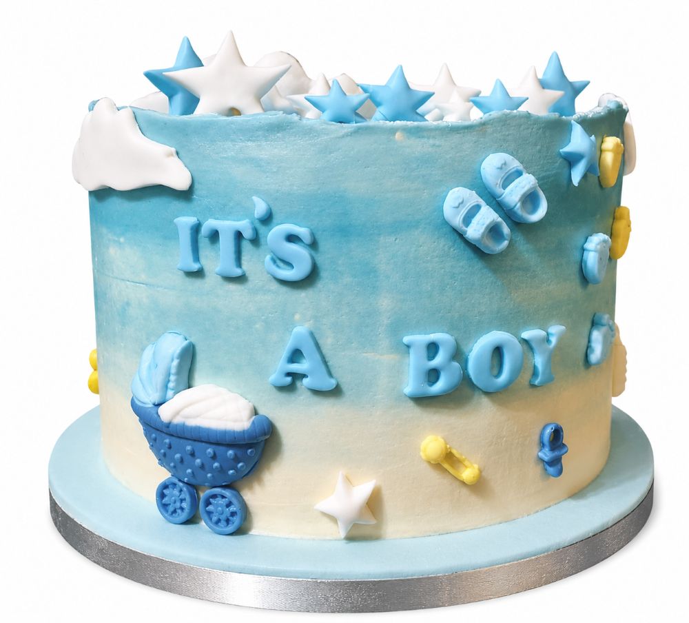 Baby Shower Boy Cake