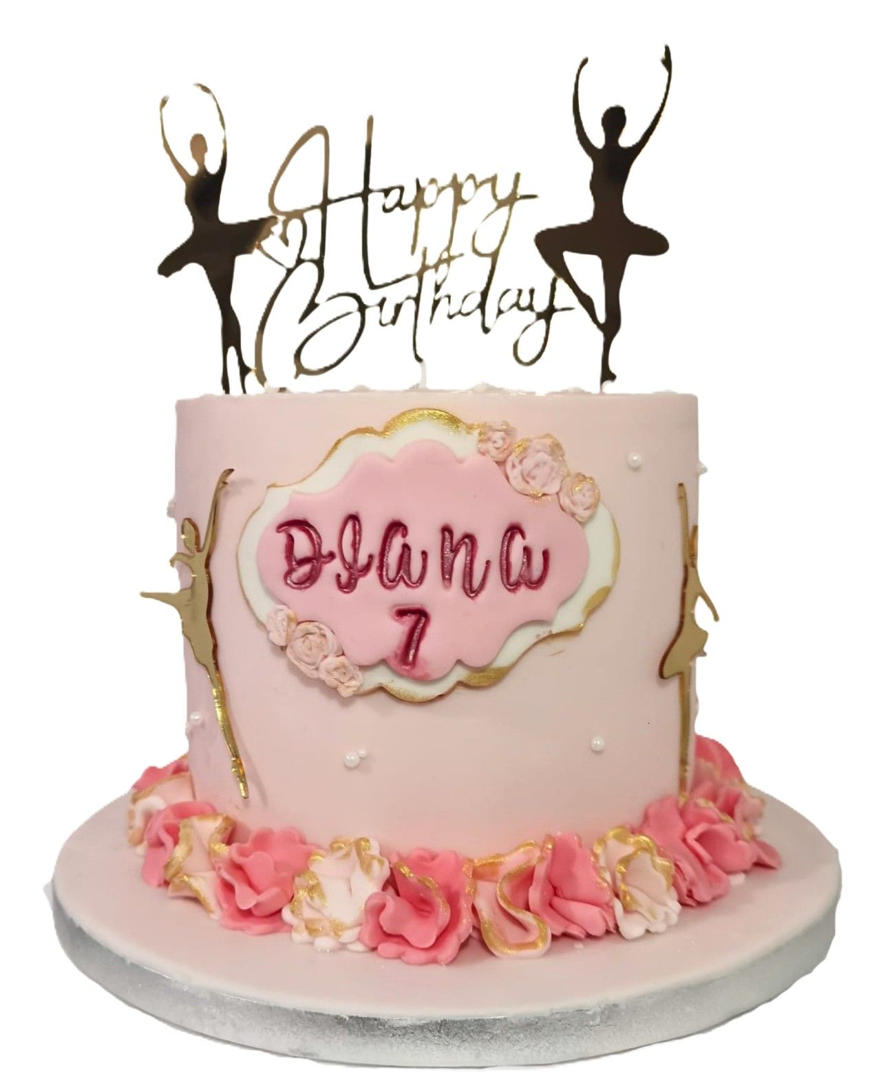 Ballerina Birthday Cake