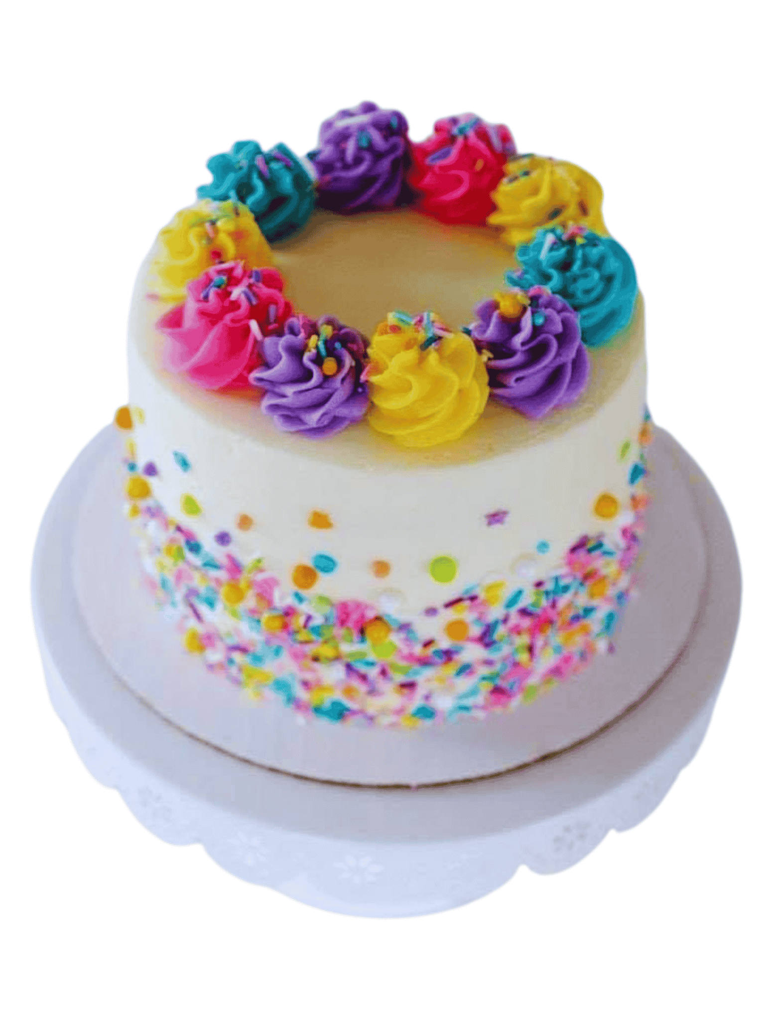 Colourful Sprinkle Cake