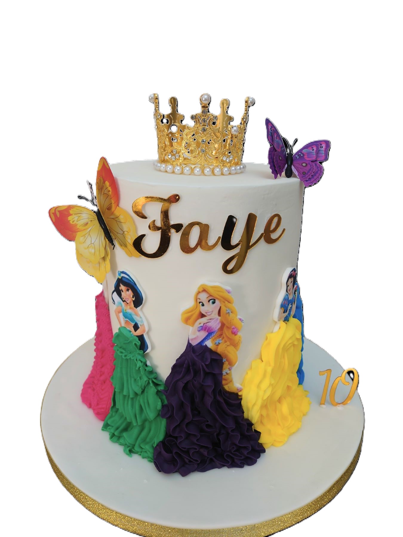 Disney Princess Birthday Cake