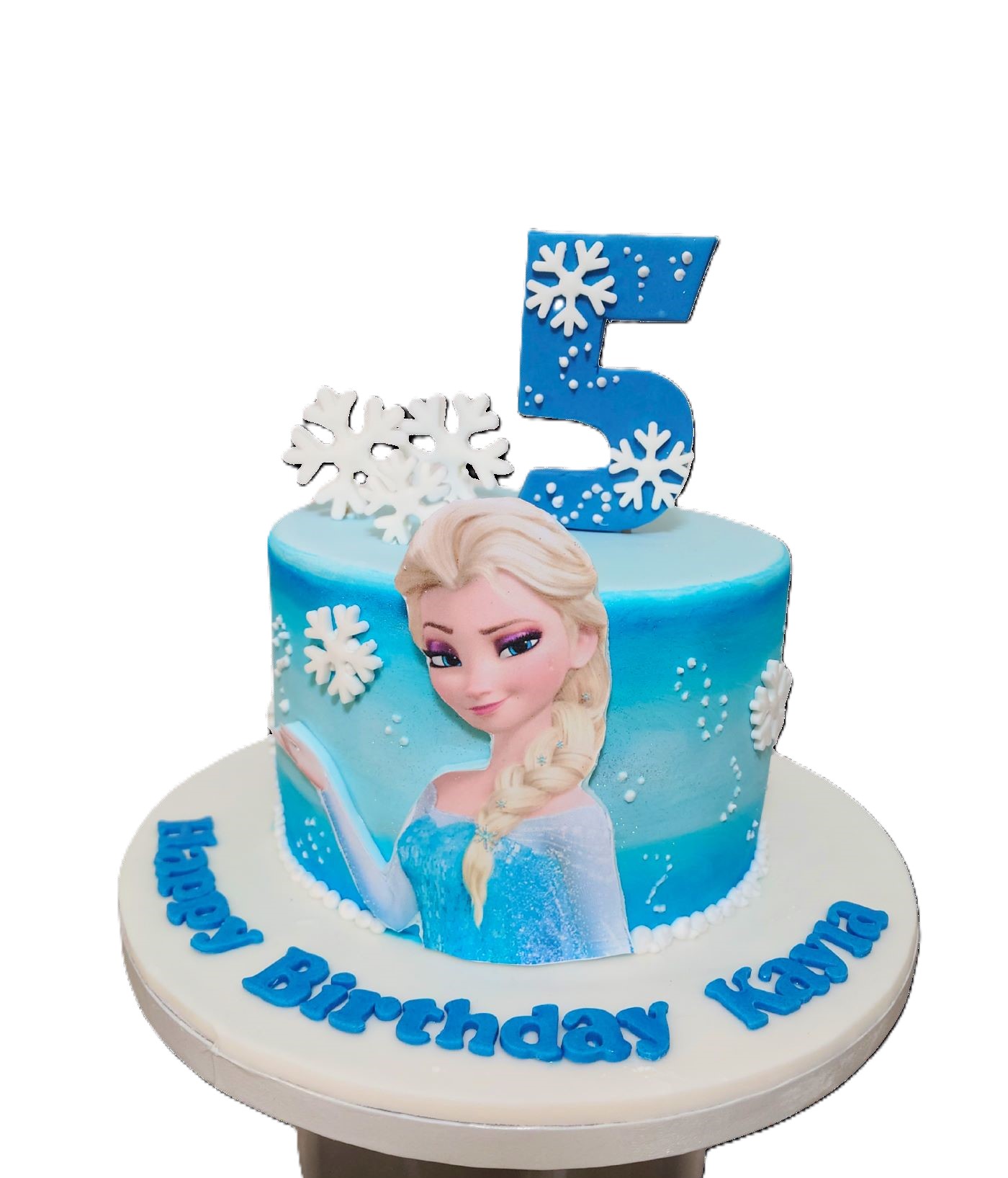 Elsa Frozen Birthday Cake