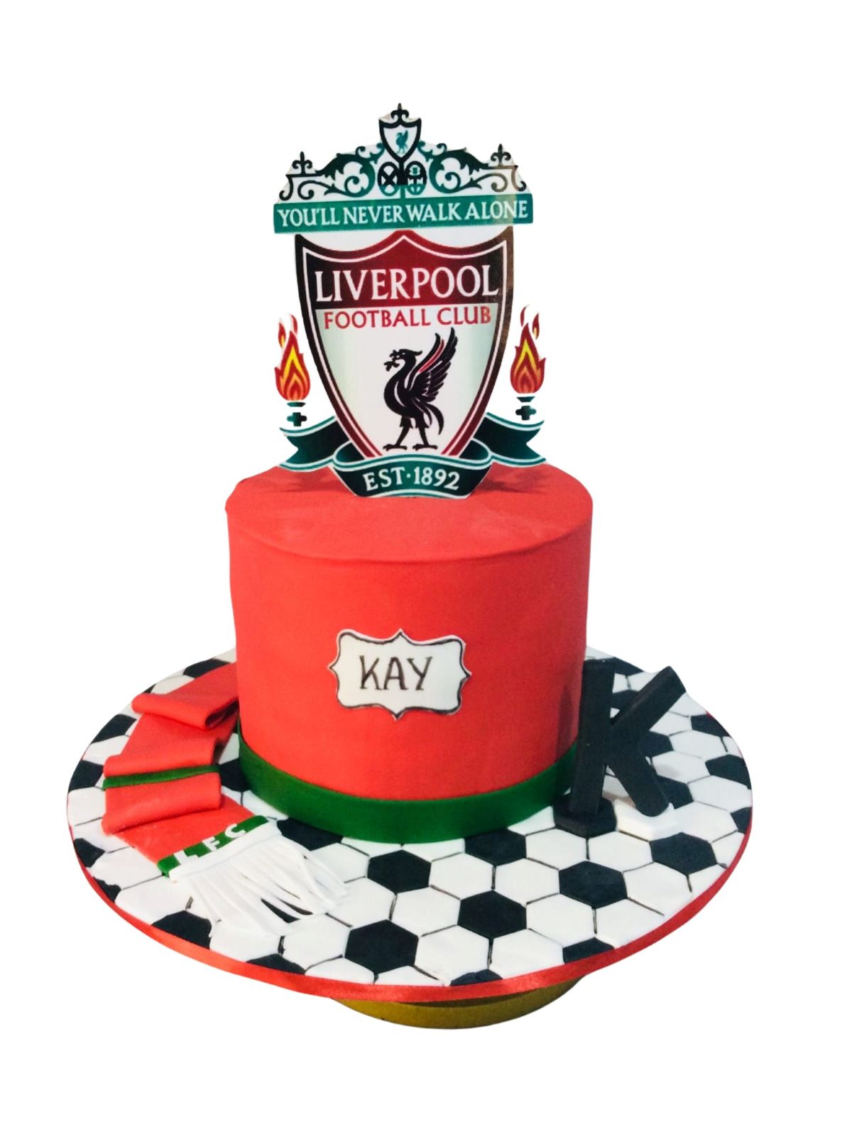 Liverpool FC Themed Cake