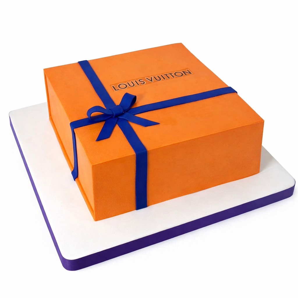 Louis Vuitton Box Cake