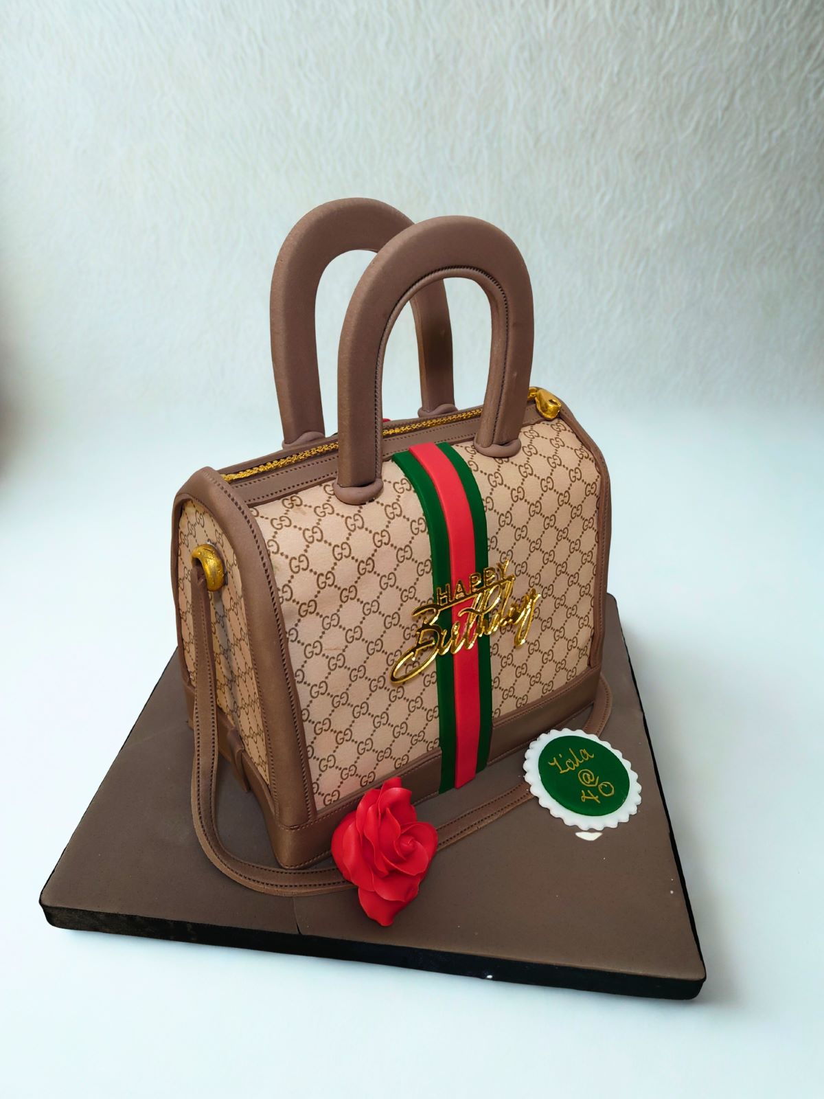 Luxury Gucci Handbag Cake