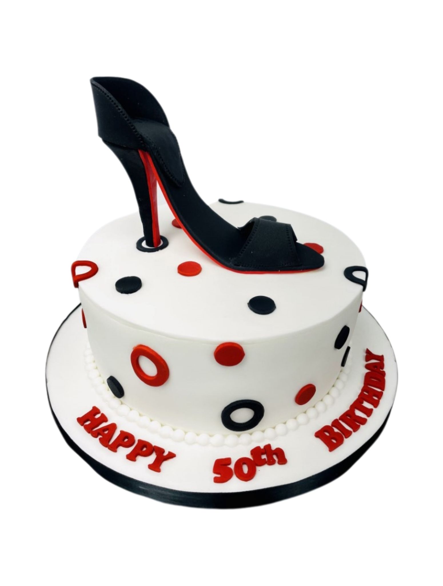 Luxury Stiletto Shoe Birthday Cake