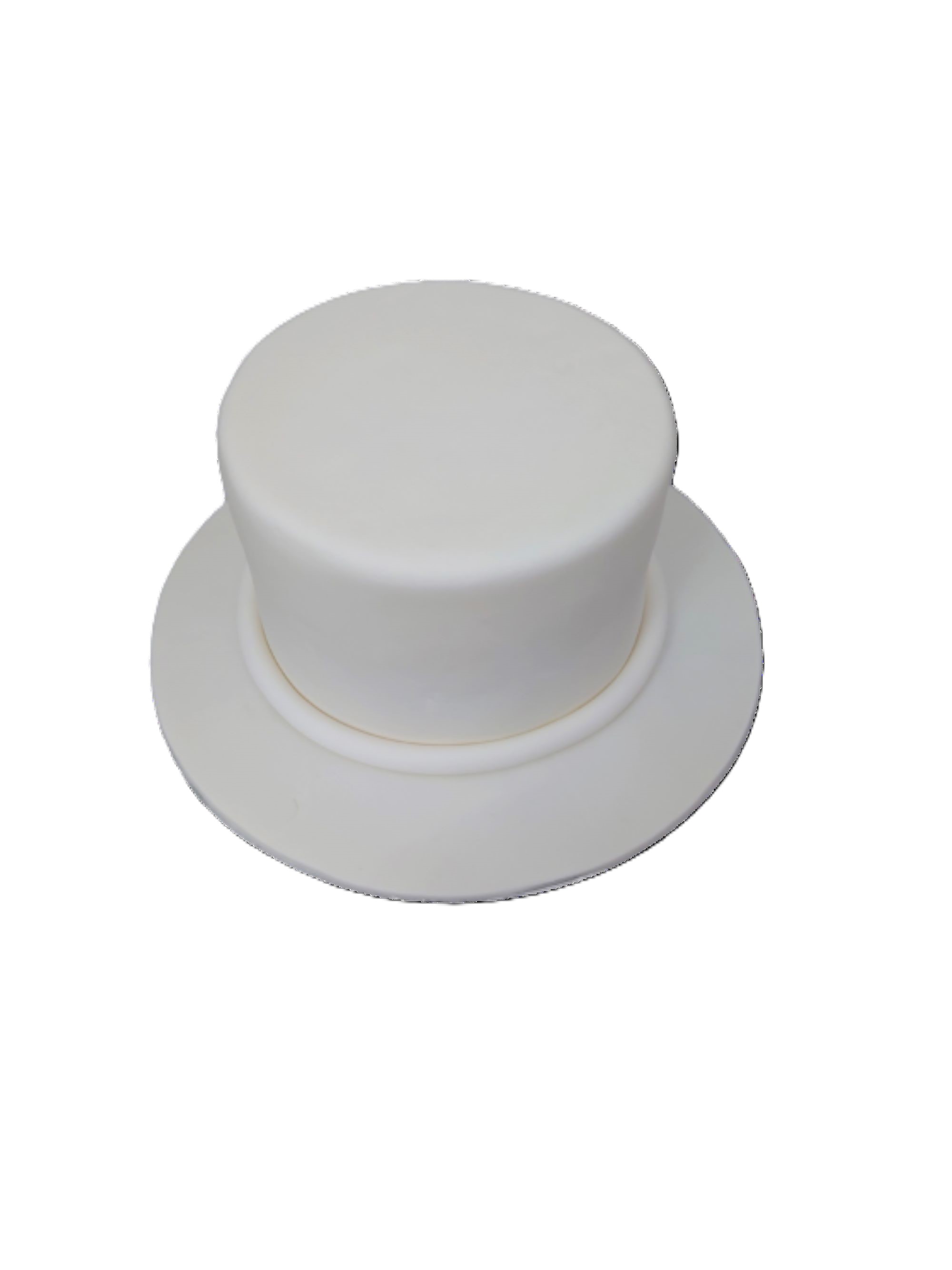 Plain Fondant Celebration Cake