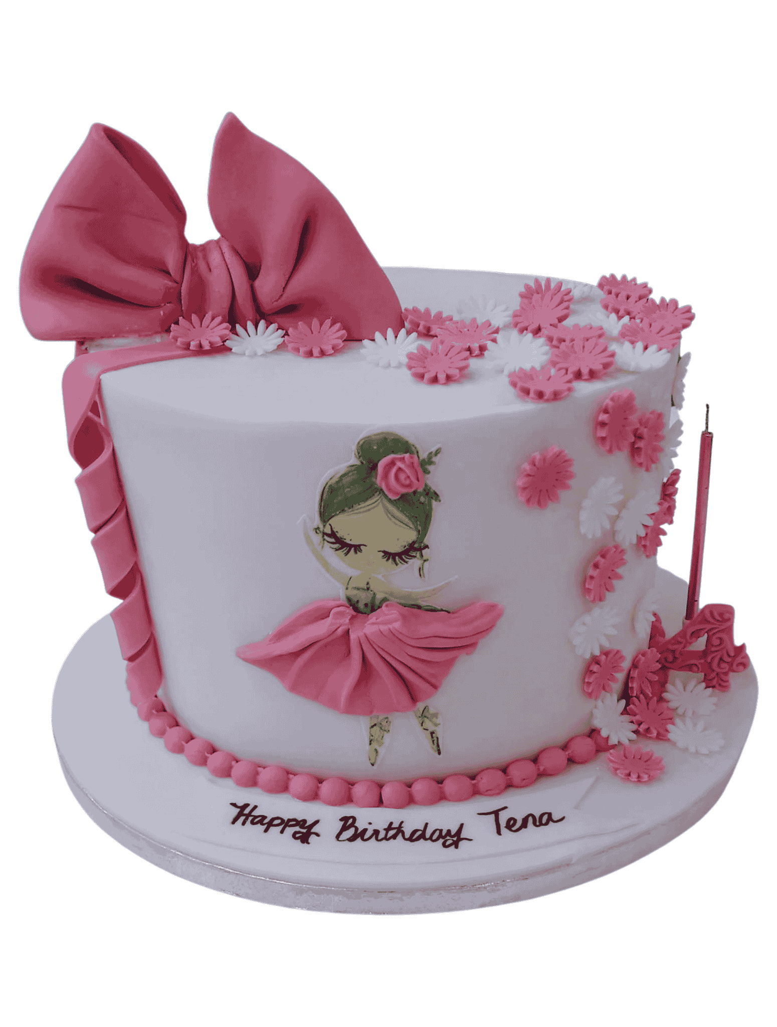 Pretty Ballerina Cake