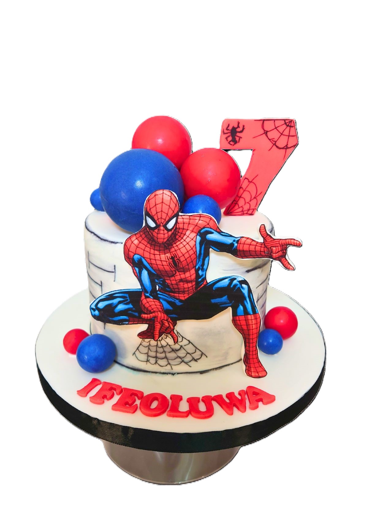 Spider-Man Birthday Cake