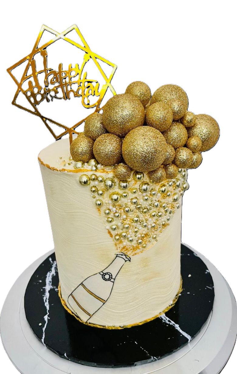 Champagne Bubble Cake