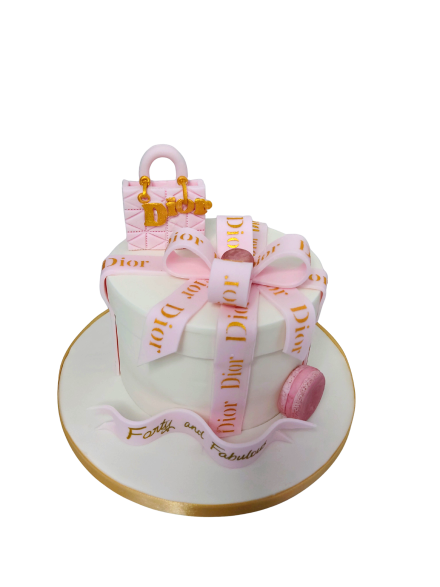 Dior Designer Cake