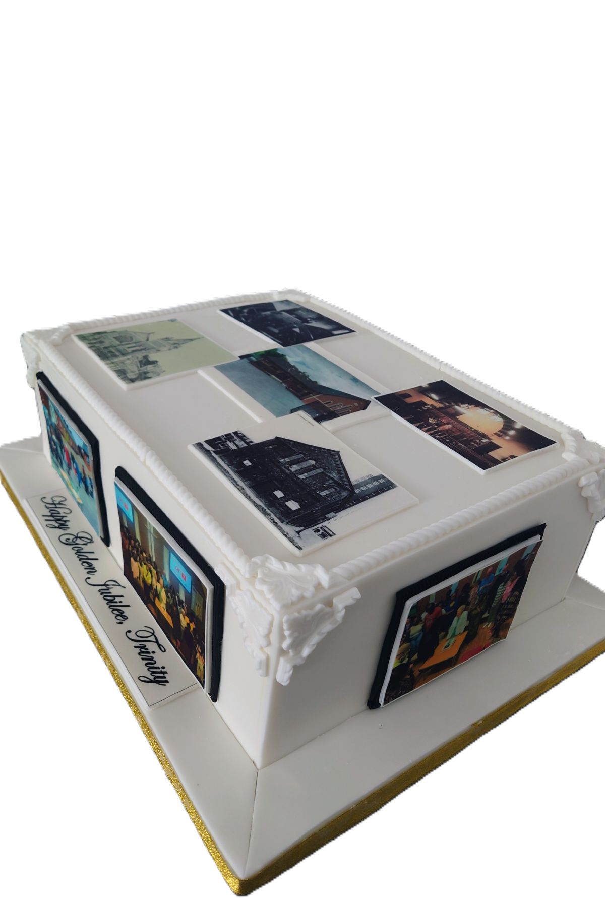 Fondant Photo Collection Sheet Cake