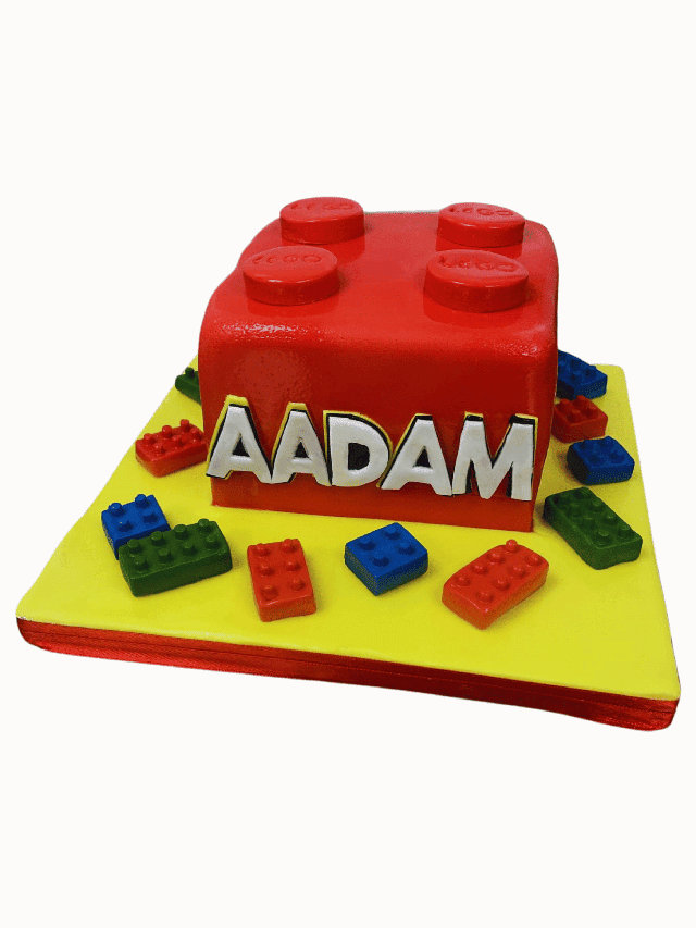 Lego Block Cake
