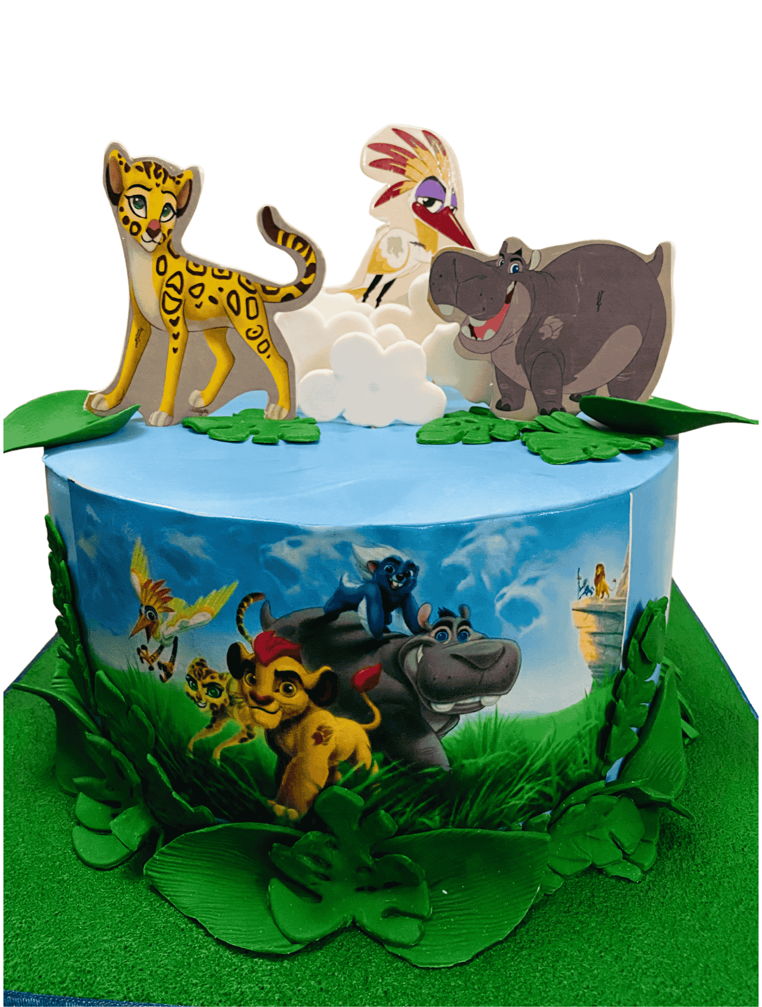 Lion King Jungle Theme Cake