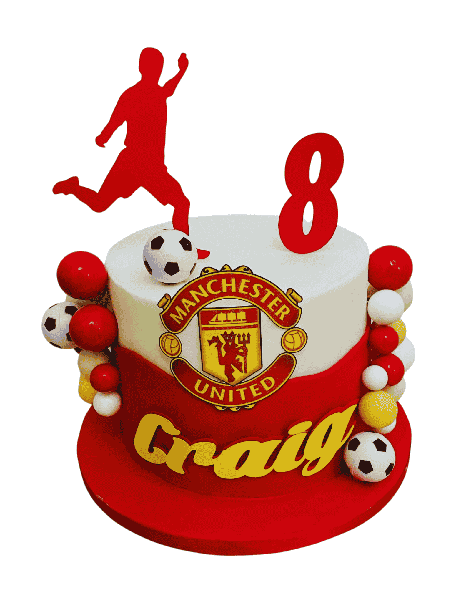 Manunited Football Cake
