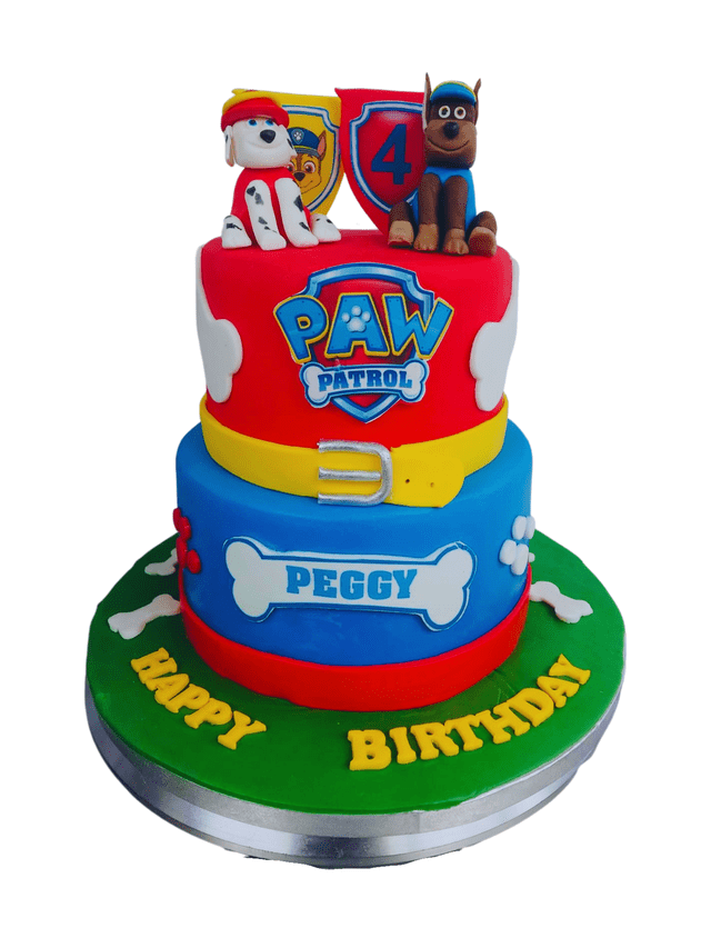 Paw Patrol Two Tier Cake