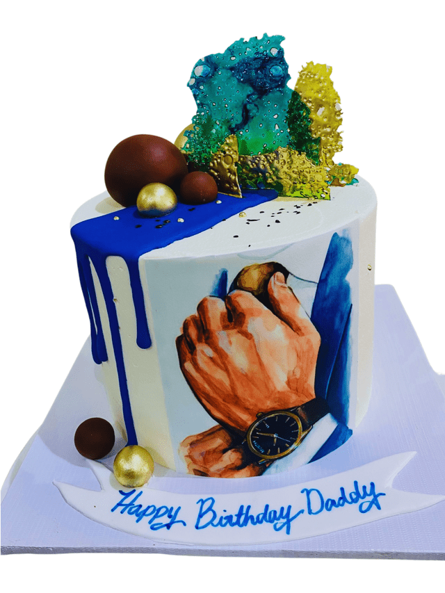 Simple Mens Style Cake