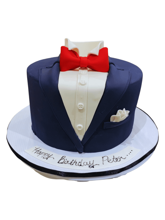 Suit Tuxedo Mens Cake